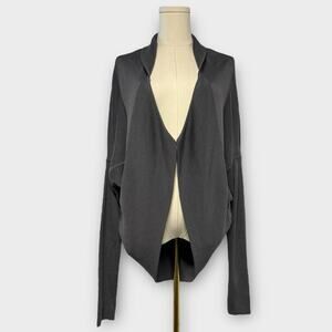NFP 100% Merino Wool Cocoon Knit Cardigan Sweater Size 1/2